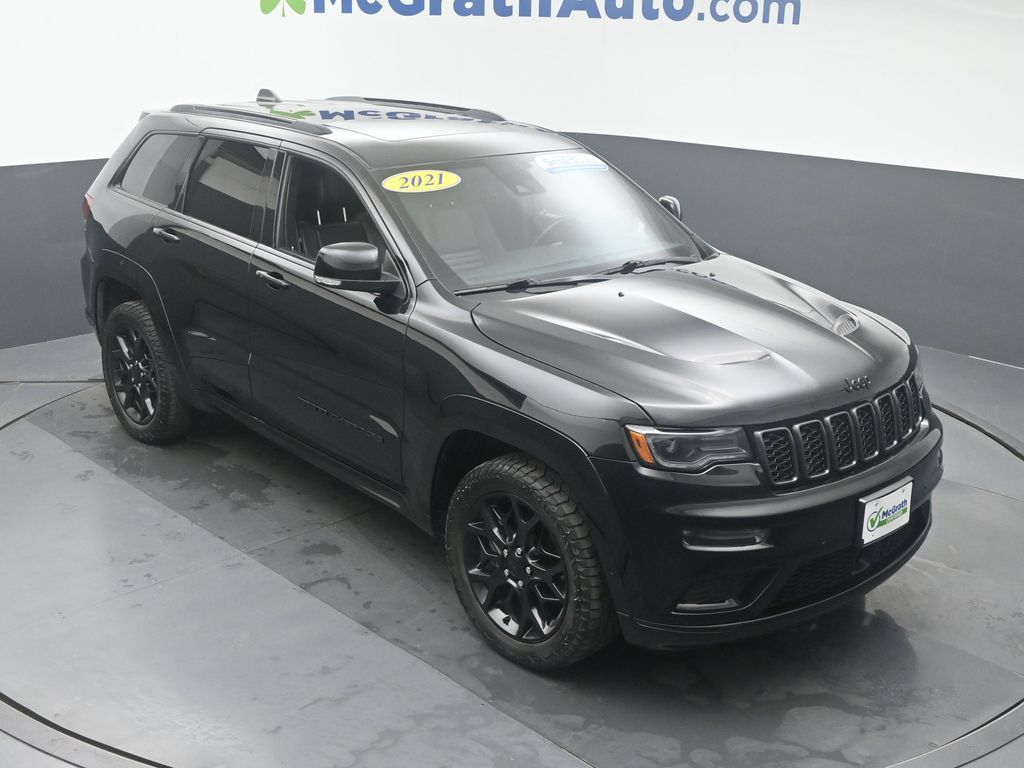 Used 2021 Jeep Grand Cherokee Limited X with VIN 1C4RJFBG4MC607718 for sale in Marion, IA