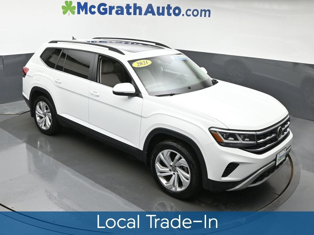 Used 2021 Volkswagen Atlas 3.6L V6 SE w/Technology SUV