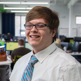 Staff member Cole Carlson from 22d0079e0f5d