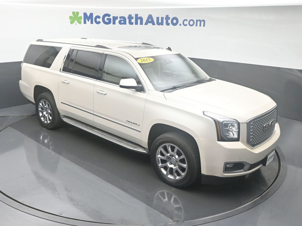 Used 2015 GMC Yukon XL Denali with VIN 1GKS2JKJ8FR144628 for sale in Marion, IA