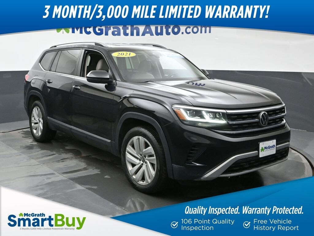 Used 2021 Volkswagen Atlas 3.6L V6 SEL 4MOTION SUV