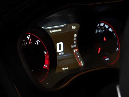 2023 Dodge Challenger Digital instrument cluster