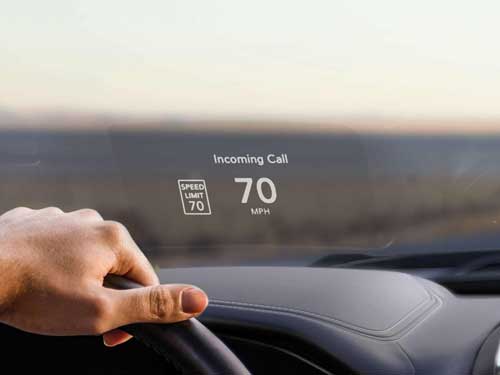 2024 RAM 1500 heads-up display