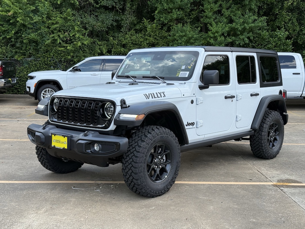 New 2025 Jeep Wrangler 4-DOOR WILLYS Sport Utility
