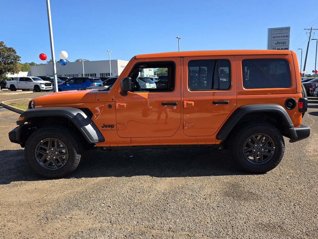New 2025 Jeep Wrangler 4-DOOR SPORT S Sport Utility