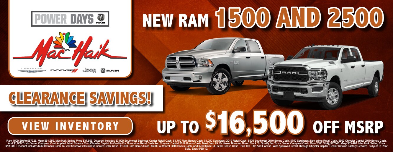 Mac Haik CDJR New & Used Vehicles for Sale in Jackson, MS