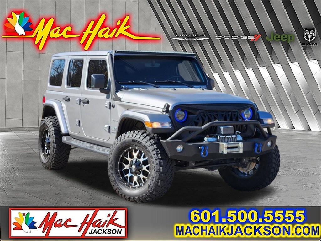 Used 2018 Jeep Wrangler Unlimited Sahara Sport Utility
