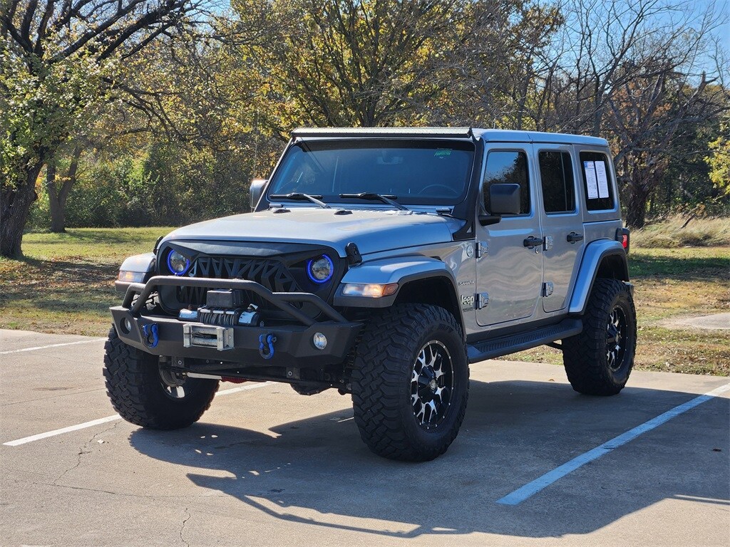 Used 2018 Jeep Wrangler Unlimited Sahara Sport Utility