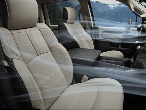 2023 RAM 2500 interior front seats