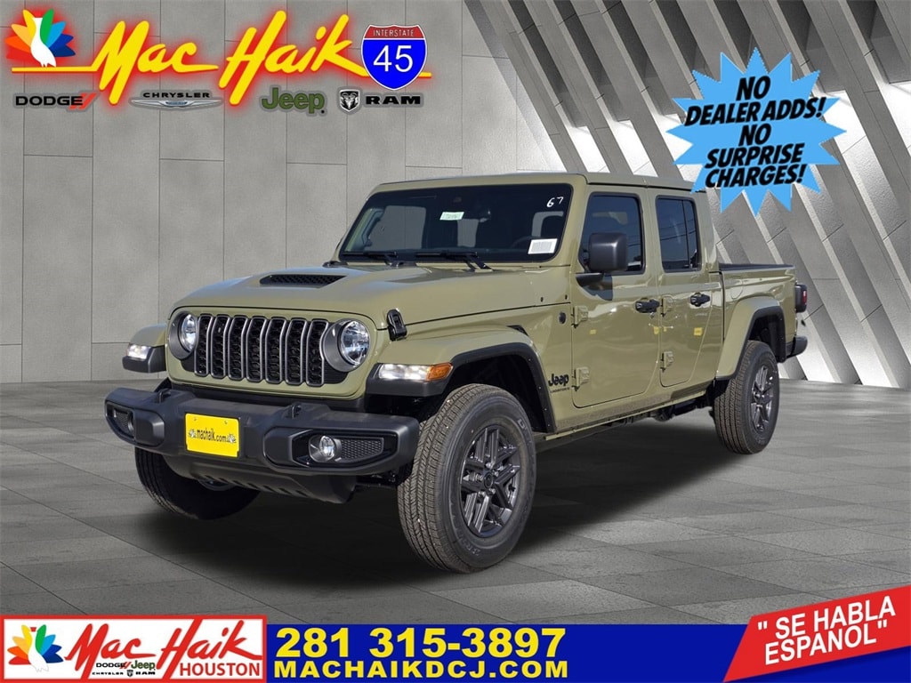 New 2025 Jeep Gladiator SPORT S 4X4 Pickup