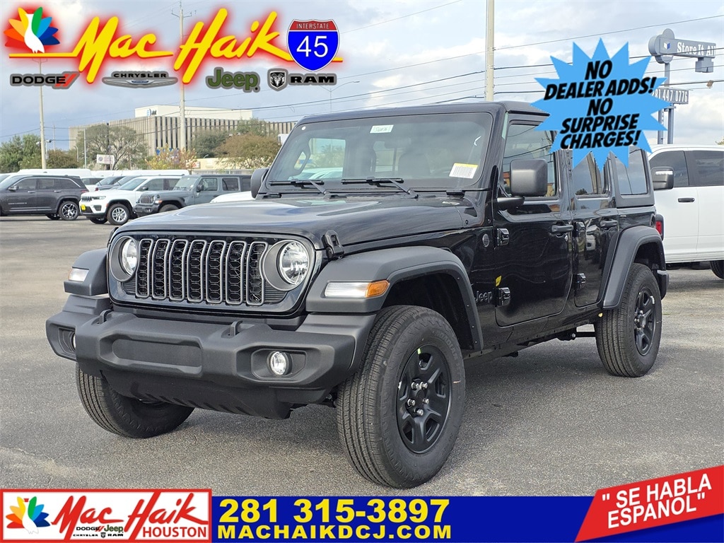 New 2026 Jeep Wrangler 4-DOOR SPORT Sport Utility