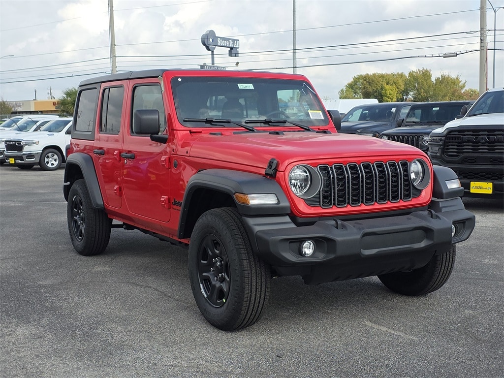 New 2026 Jeep Wrangler 4-DOOR SPORT Sport Utility