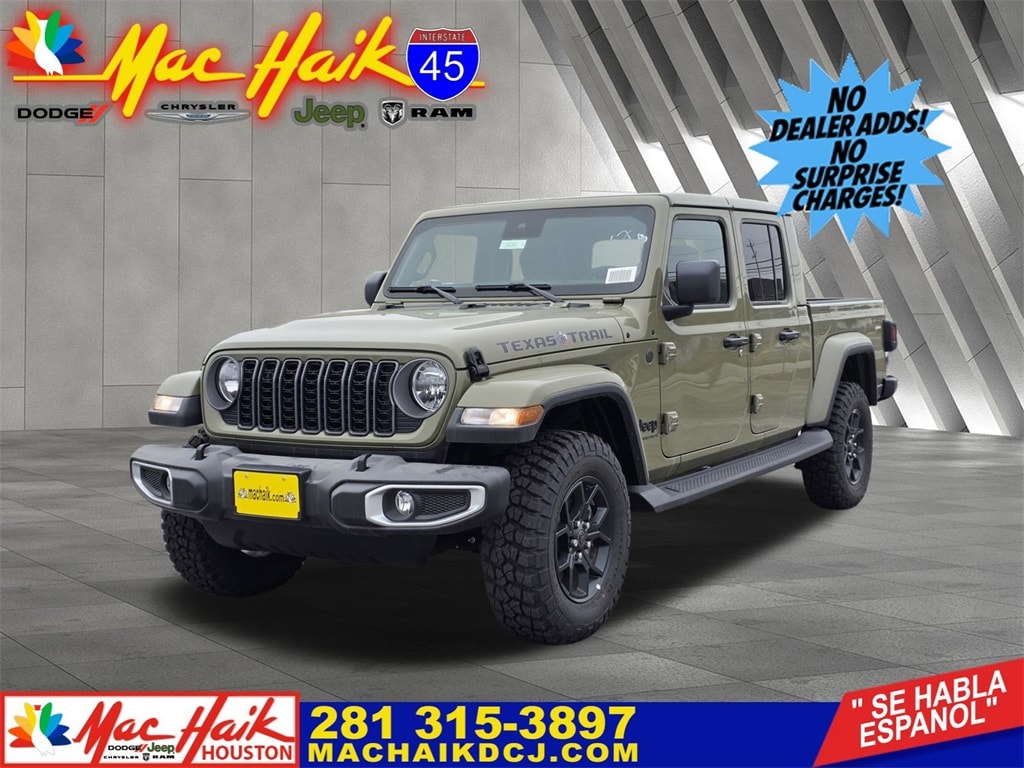 New 2025 Jeep Gladiator TEXAS TRAIL 4X4 Pickup
