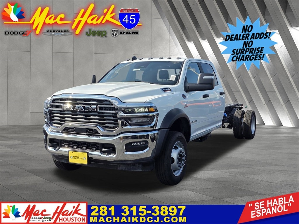 New 2025 Ram 5500 Chassis Cab 5500 BIG HORN CHASSIS CREW CAB 4X4 84' CA Pickup