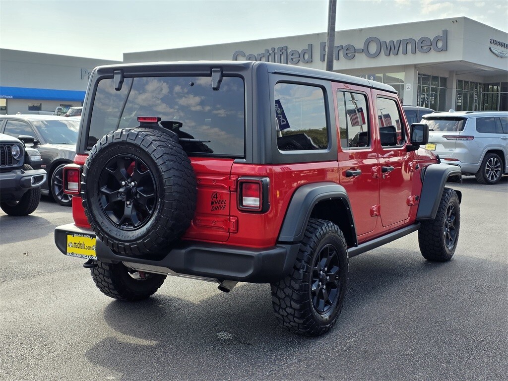2021 Jeep Wrangler Unlimited Willys photo 4