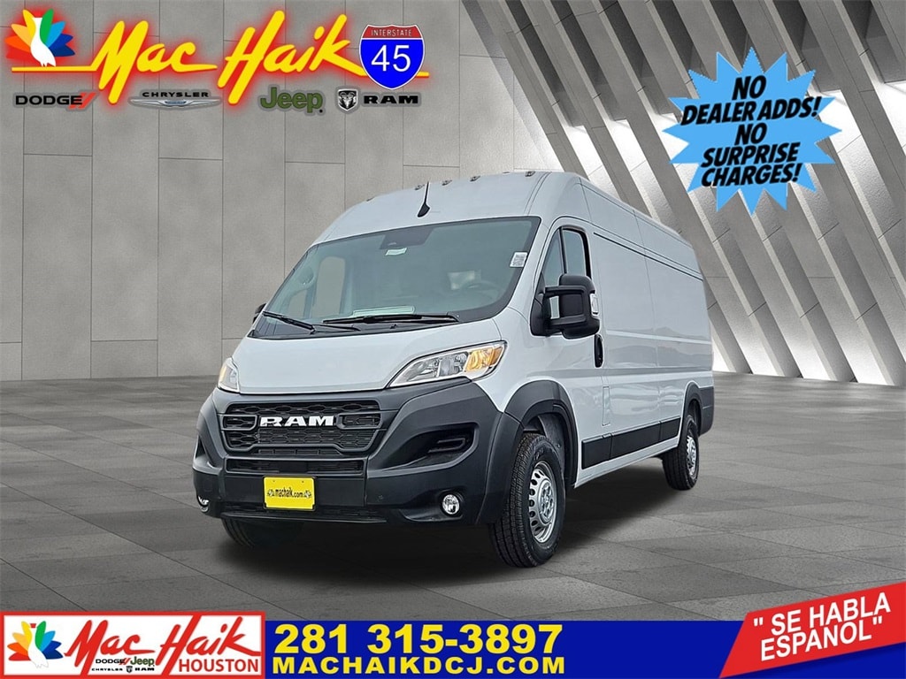New 2024 Ram ProMaster PROMASTER 3500 TRADESMAN CARGO VAN HIGH ROOF 159' Cargo Van