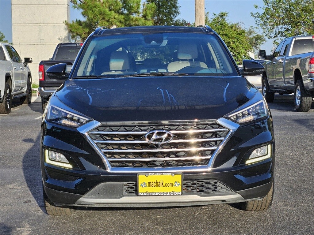 Used 2021 Hyundai Tucson Ultimate with VIN KM8J33AL7MU356221 for sale in Houston, TX