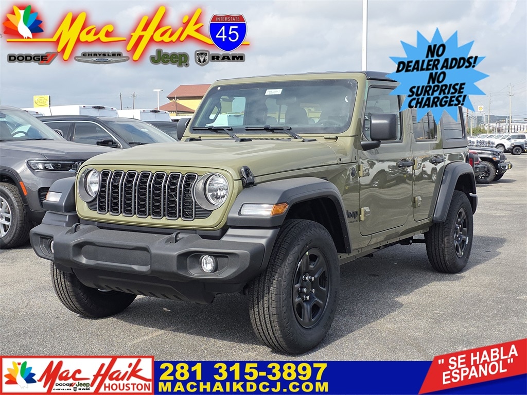 New 2026 Jeep Wrangler 4-DOOR SPORT Sport Utility