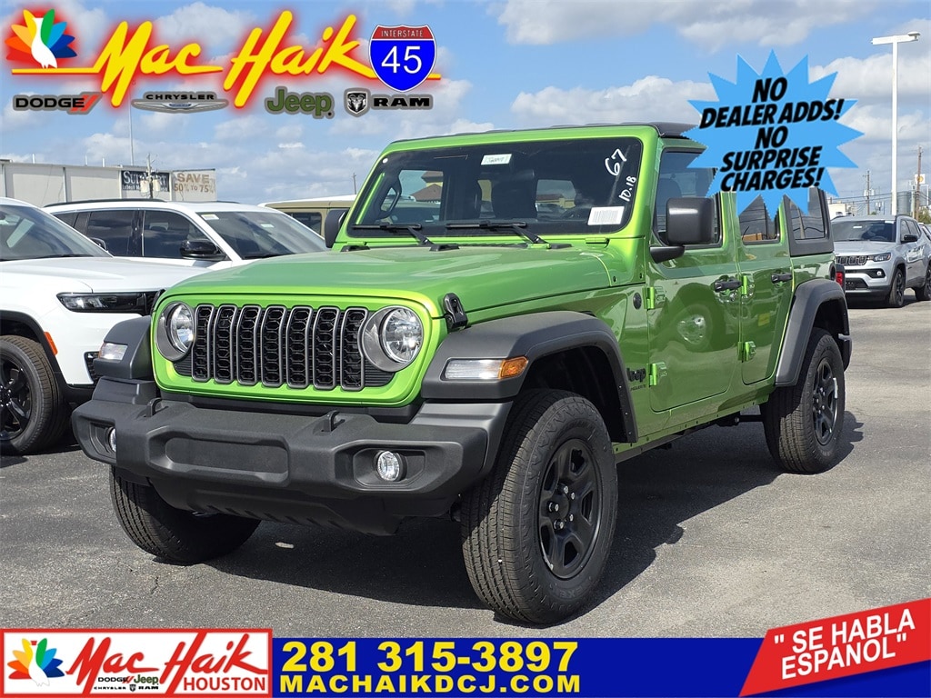 New 2026 Jeep Wrangler 4-DOOR SPORT Sport Utility