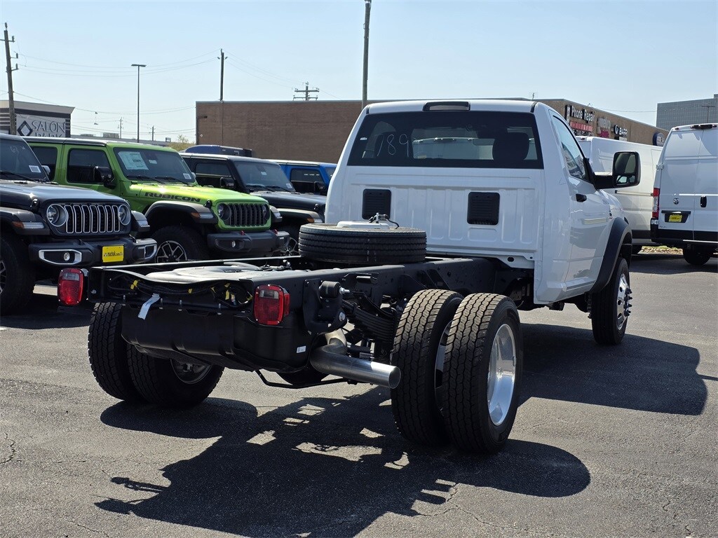 New 2025 Ram 4500 Chassis Cab 4500 TRADESMAN CHASSIS REGULAR CAB 4X4 84' CA Pickup