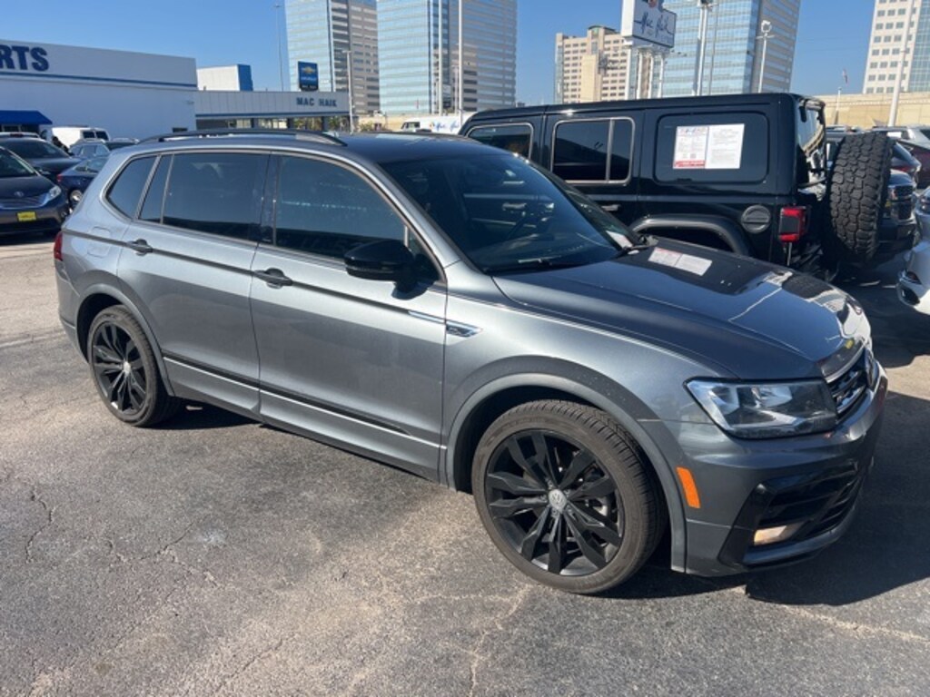 Used 2021 Volkswagen Tiguan 2.0T SE R-Line Black SUV