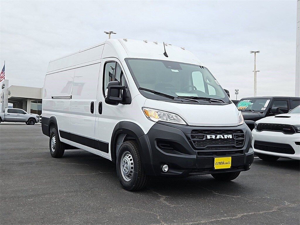 New 2024 Ram ProMaster PROMASTER 3500 TRADESMAN CARGO VAN HIGH ROOF 159' Cargo Van