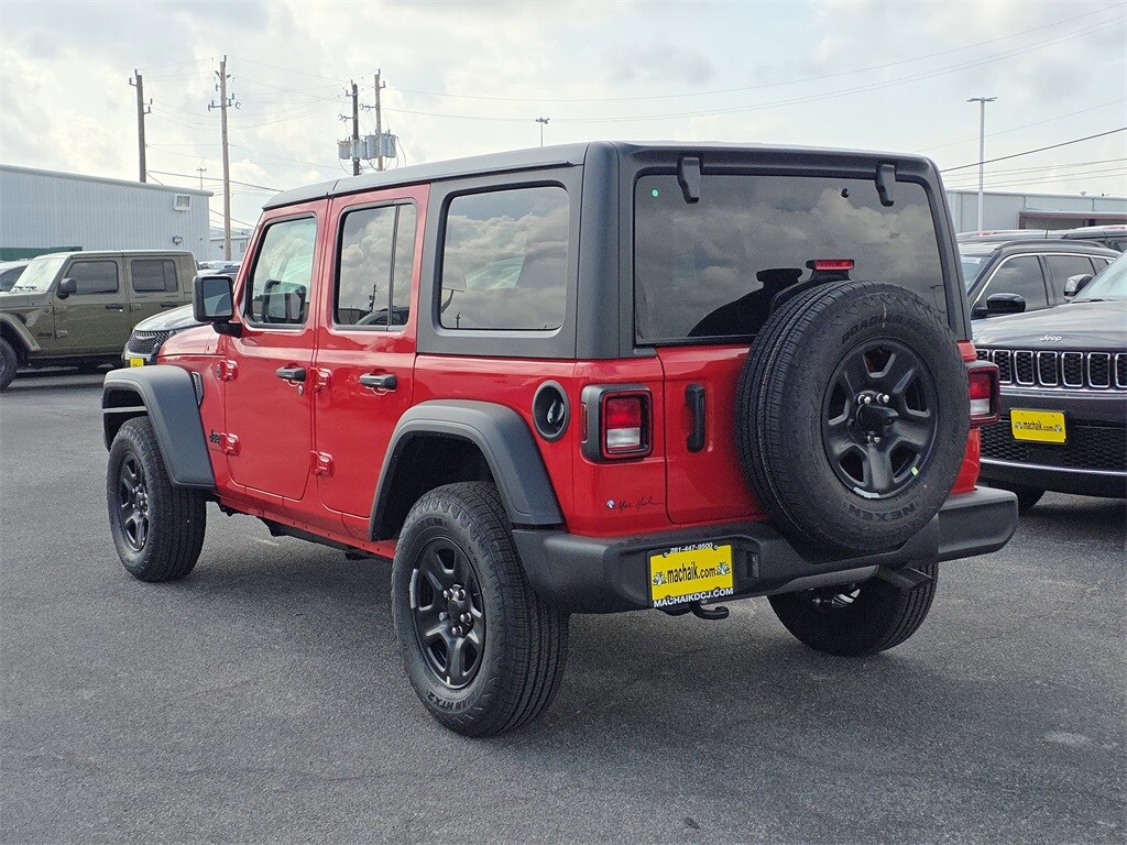 New 2026 Jeep Wrangler 4-DOOR SPORT Sport Utility