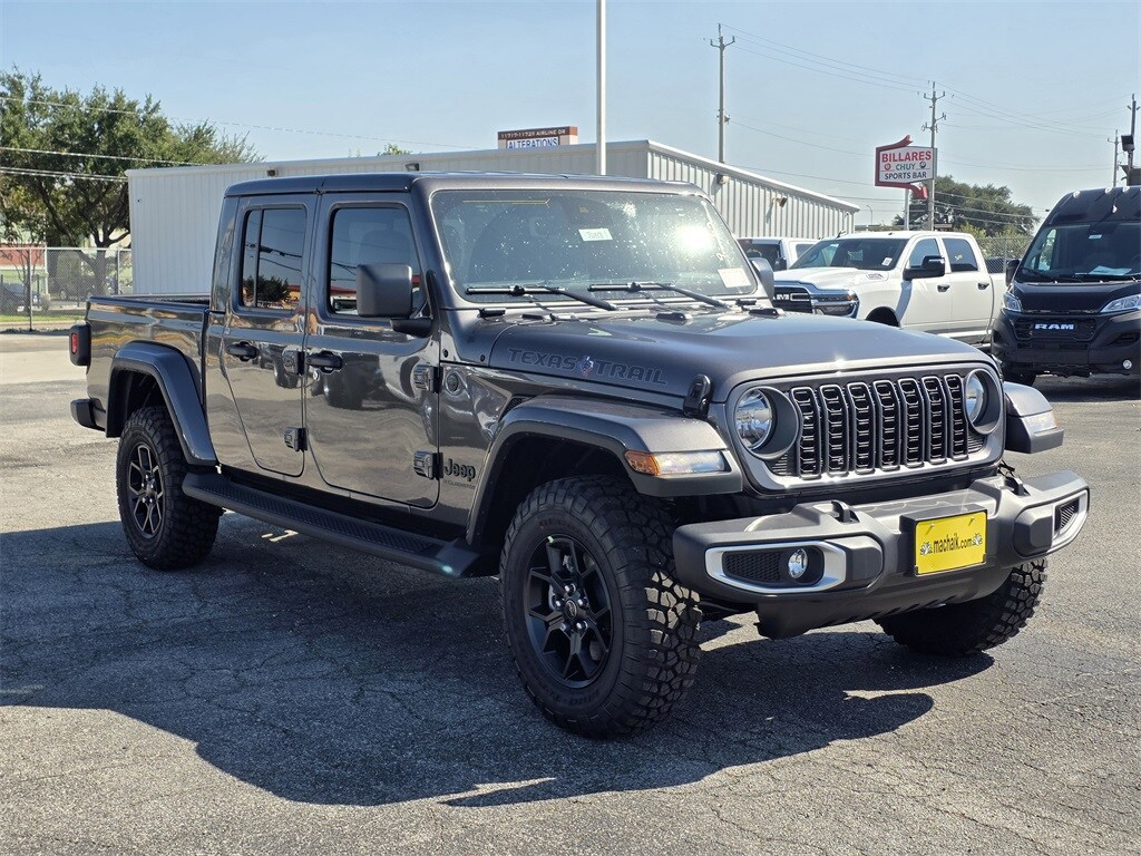 New 2025 Jeep Gladiator TEXAS TRAIL 4X4 Pickup