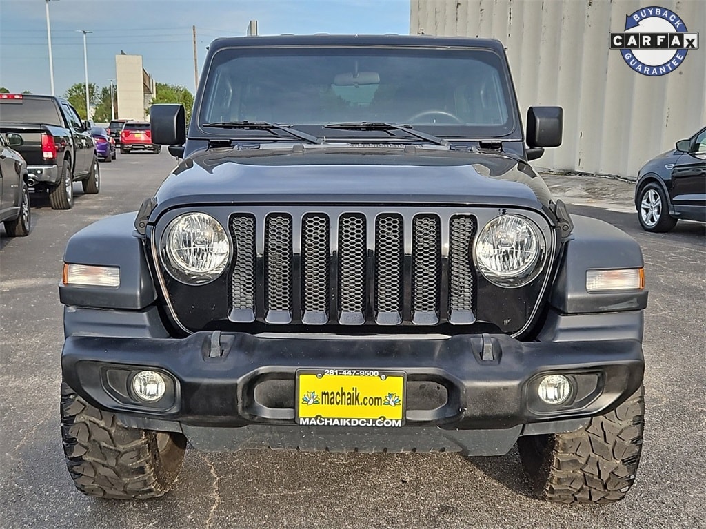 Used 2018 Jeep All-New Wrangler Unlimited Sport with VIN 1C4HJXDG0JW172673 for sale in Houston, TX