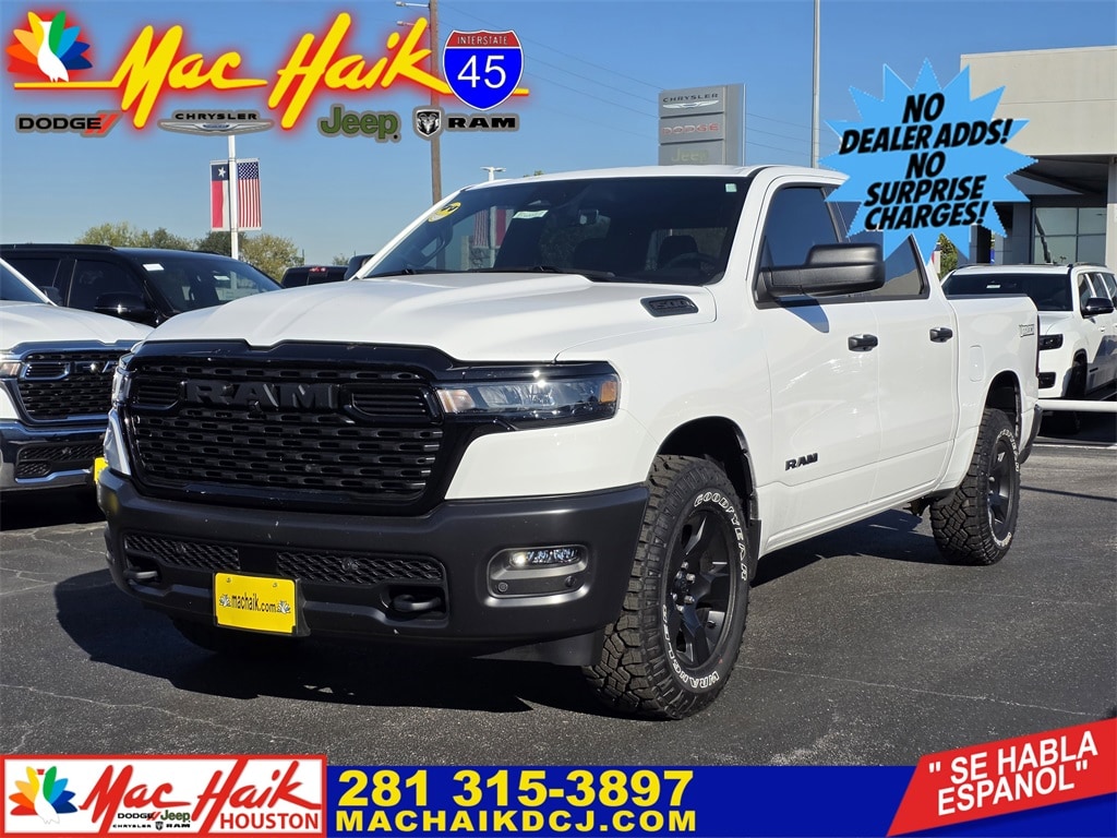 New 2026 Ram 1500 WARLOCK CREW CAB 4X4 5'7 BOX Pickup