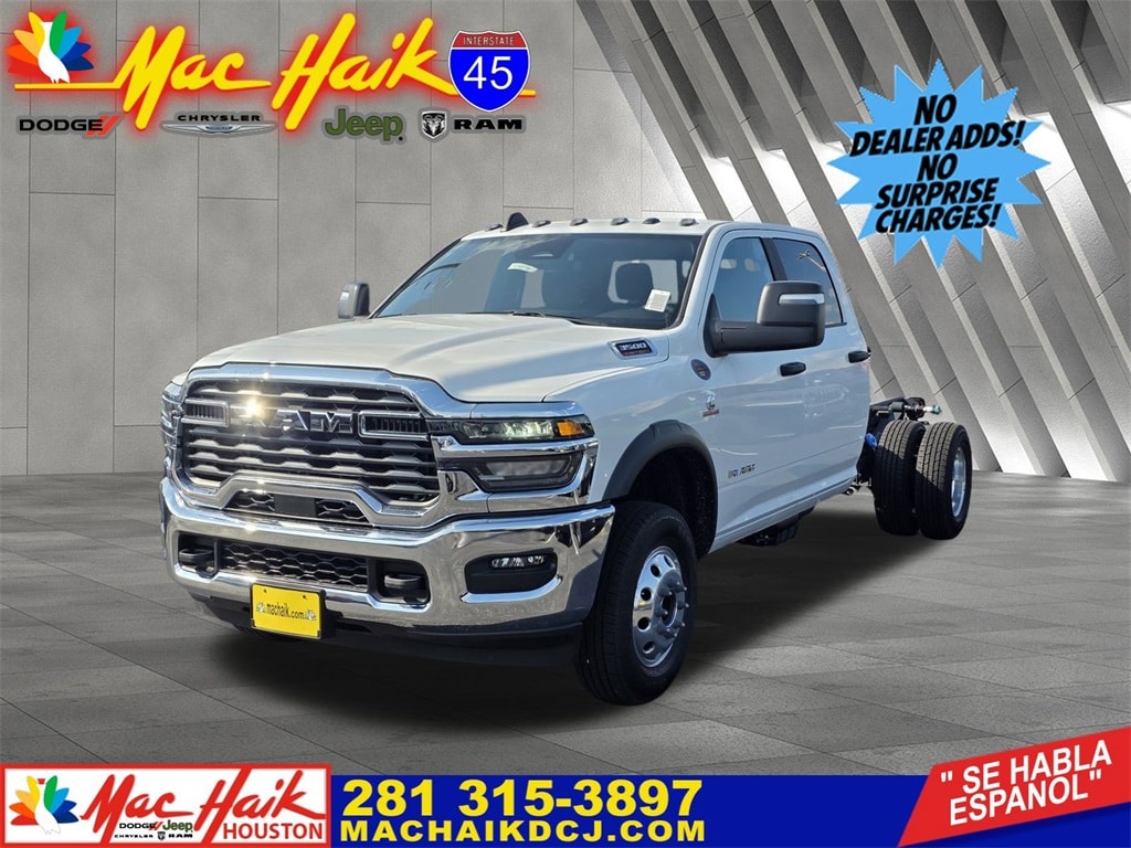 New 2025 Ram 3500 Chassis Cab 3500 BIG HORN CREW CAB CHASSIS 4X4 60' CA Pickup