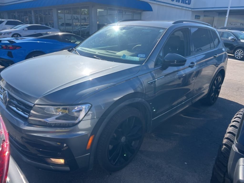 Used 2021 Volkswagen Tiguan 2.0T SE R-Line Black SUV