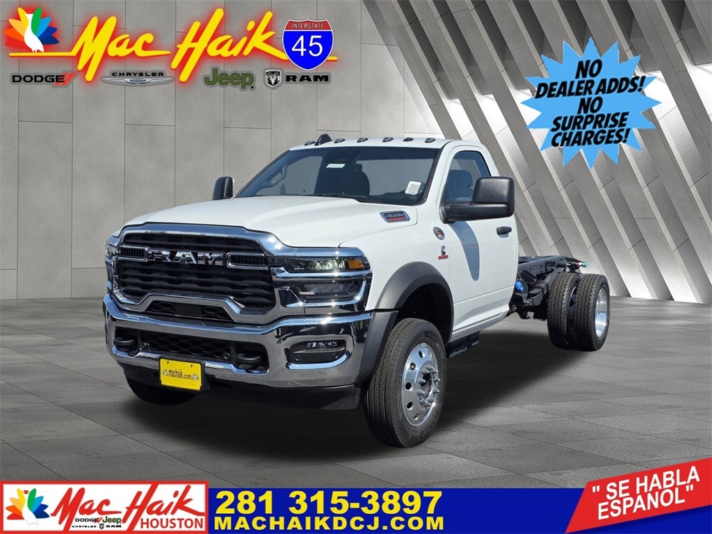 New 2025 Ram 4500 Chassis Cab 4500 TRADESMAN CHASSIS REGULAR CAB 4X4 84' CA Pickup
