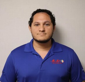Staff member Pedro Rivera from 7969a99993ec
