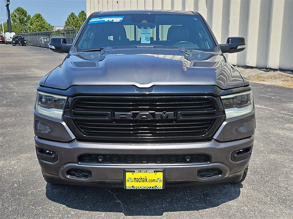 Used 2021 RAM Ram 1500 Pickup Laramie with VIN 1C6SRFJT1MN733572 for sale in Houston, TX