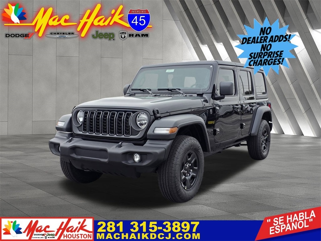 New 2026 Jeep Wrangler 4-DOOR SPORT Sport Utility