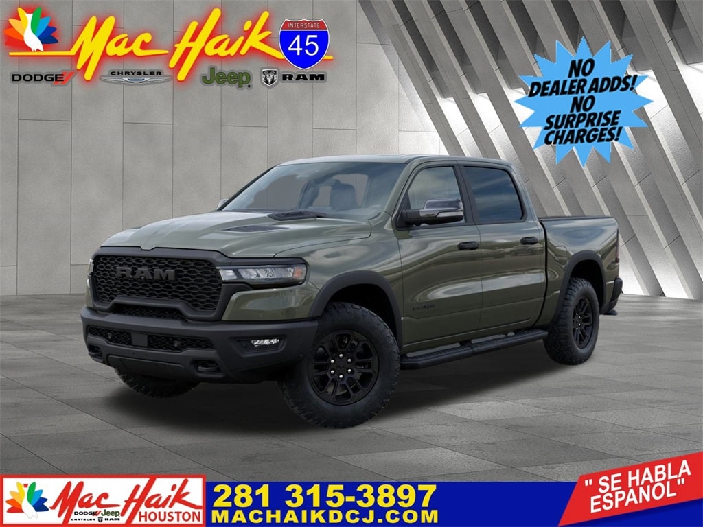 New 2026 Ram 1500 REBEL CREW CAB 4X4 5'7 BOX Pickup