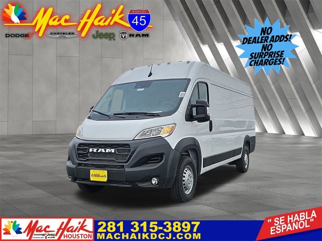 New 2024 Ram ProMaster PROMASTER 3500 SLT CARGO VAN HIGH ROOF 159' WB EXT Cargo Van