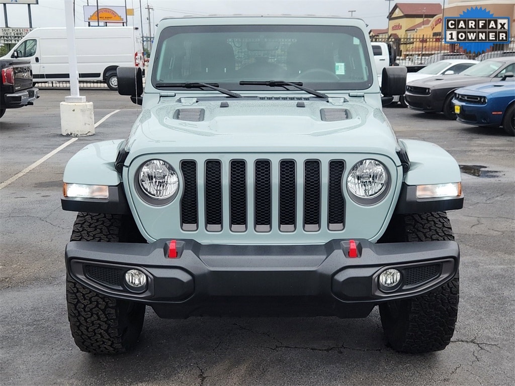 Used 2023 Jeep Wrangler 4-Door Rubicon with VIN 1C4HJXFNXPW596236 for sale in Houston, TX