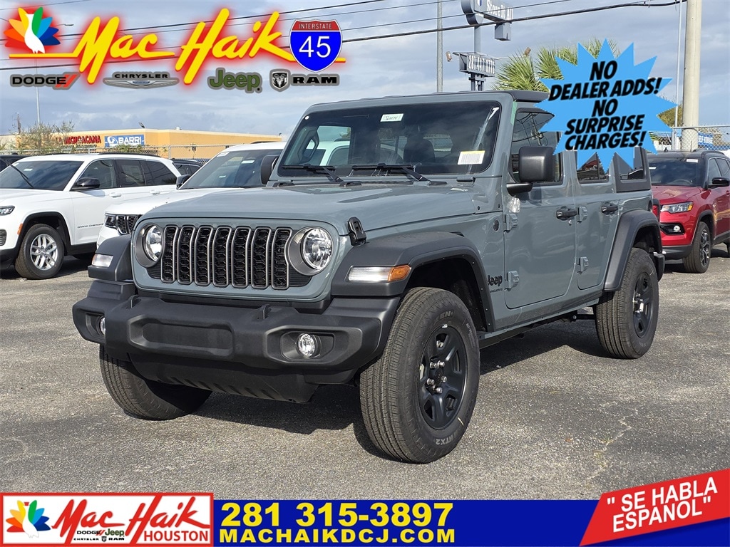 New 2026 Jeep Wrangler 4-DOOR SPORT Sport Utility