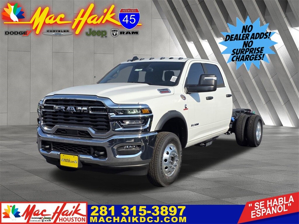 New 2025 Ram 3500 Chassis Cab 3500 BIG HORN CREW CAB CHASSIS 4X4 60' CA Pickup