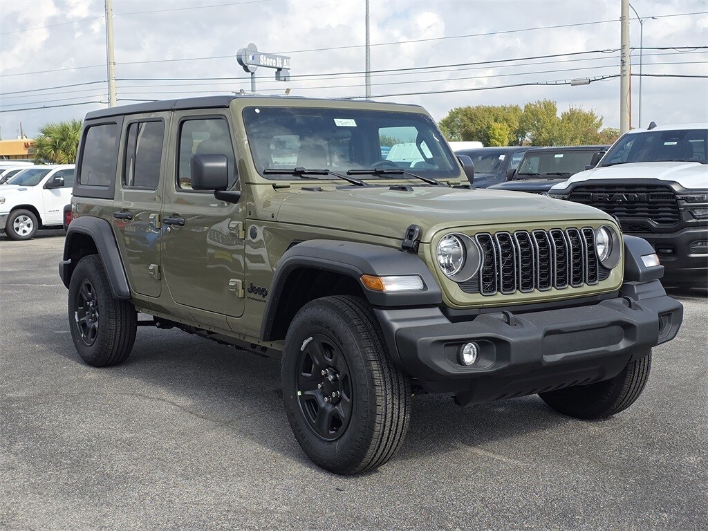 New 2026 Jeep Wrangler 4-DOOR SPORT Sport Utility