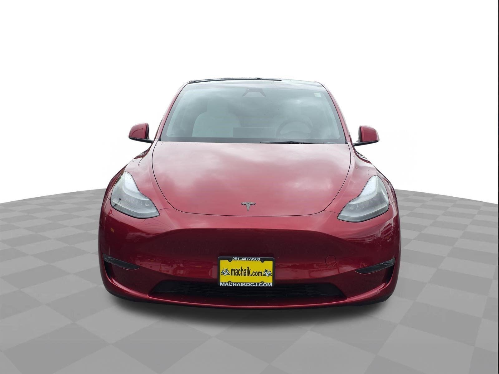 Used 2024 Tesla Model Y Long Range with VIN 7SAYGDEE7RA276460 for sale in Houston, TX