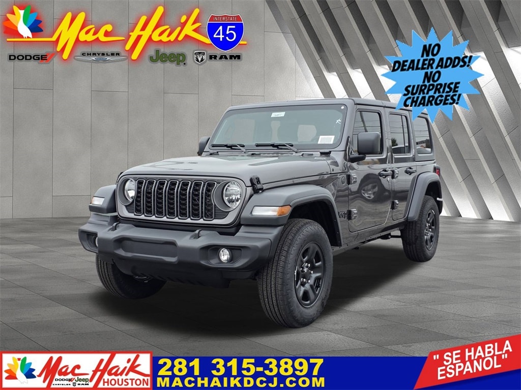 New 2026 Jeep Wrangler 4-DOOR SPORT Sport Utility