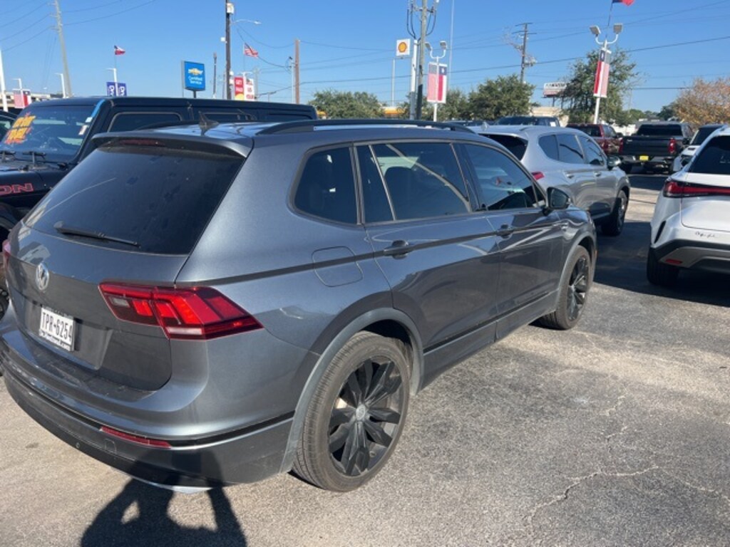 Used 2021 Volkswagen Tiguan 2.0T SE R-Line Black SUV