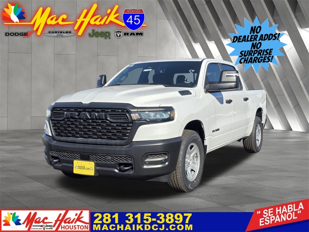 New 2025 Ram 1500 TRADESMAN CREW CAB 4X4 5'7 BOX Pickup