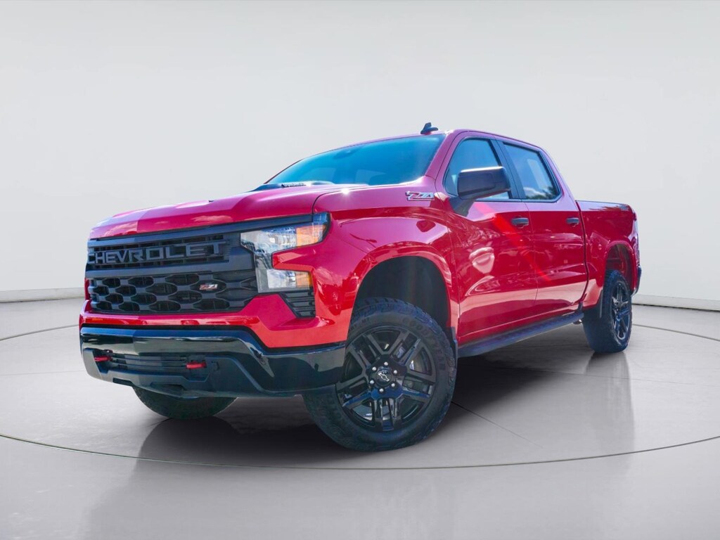 Used 2025 Chevrolet Silverado 1500 Custom Trail Boss Truck Crew Cab