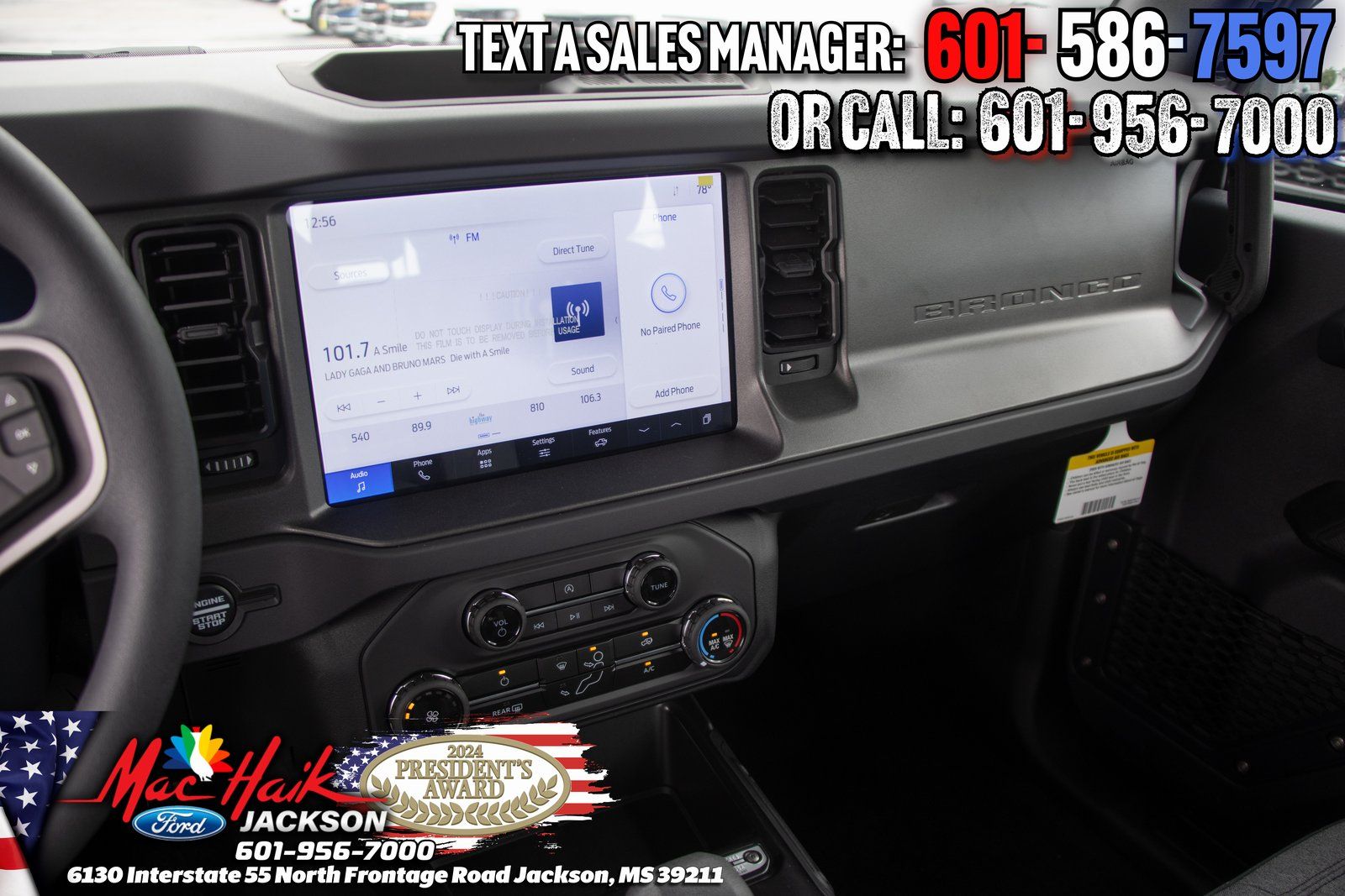 2025 Ford Bronco 2-Door Base - Photo 9