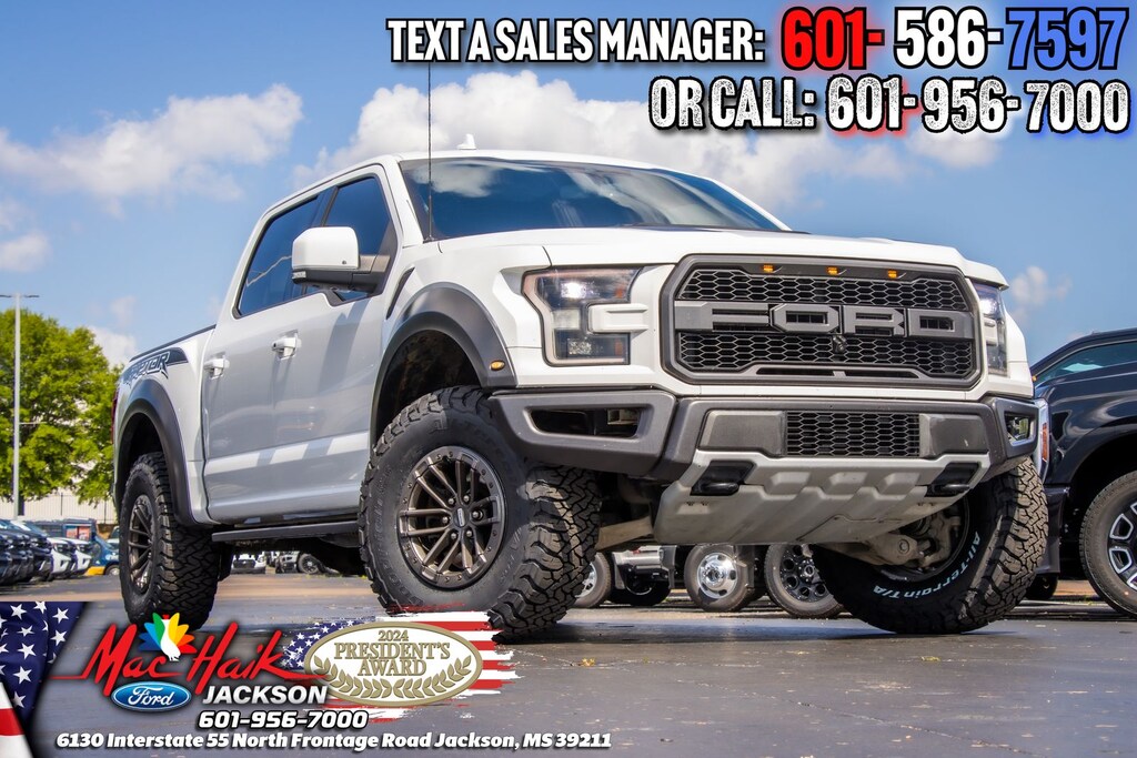 Certified 2019 Ford F-150 Raptor Truck