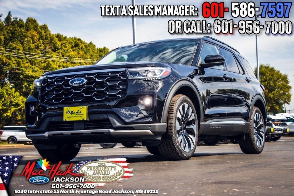 New 2025 Ford Explorer Platinum SUV